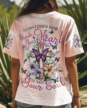 Breaks Your Heart To Save Your Soul Women's All Over Print Shirt - Tytd2908241