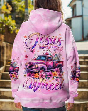Jesus Take The Wheel Women's All Over Print Shirt - Tyqy1212244