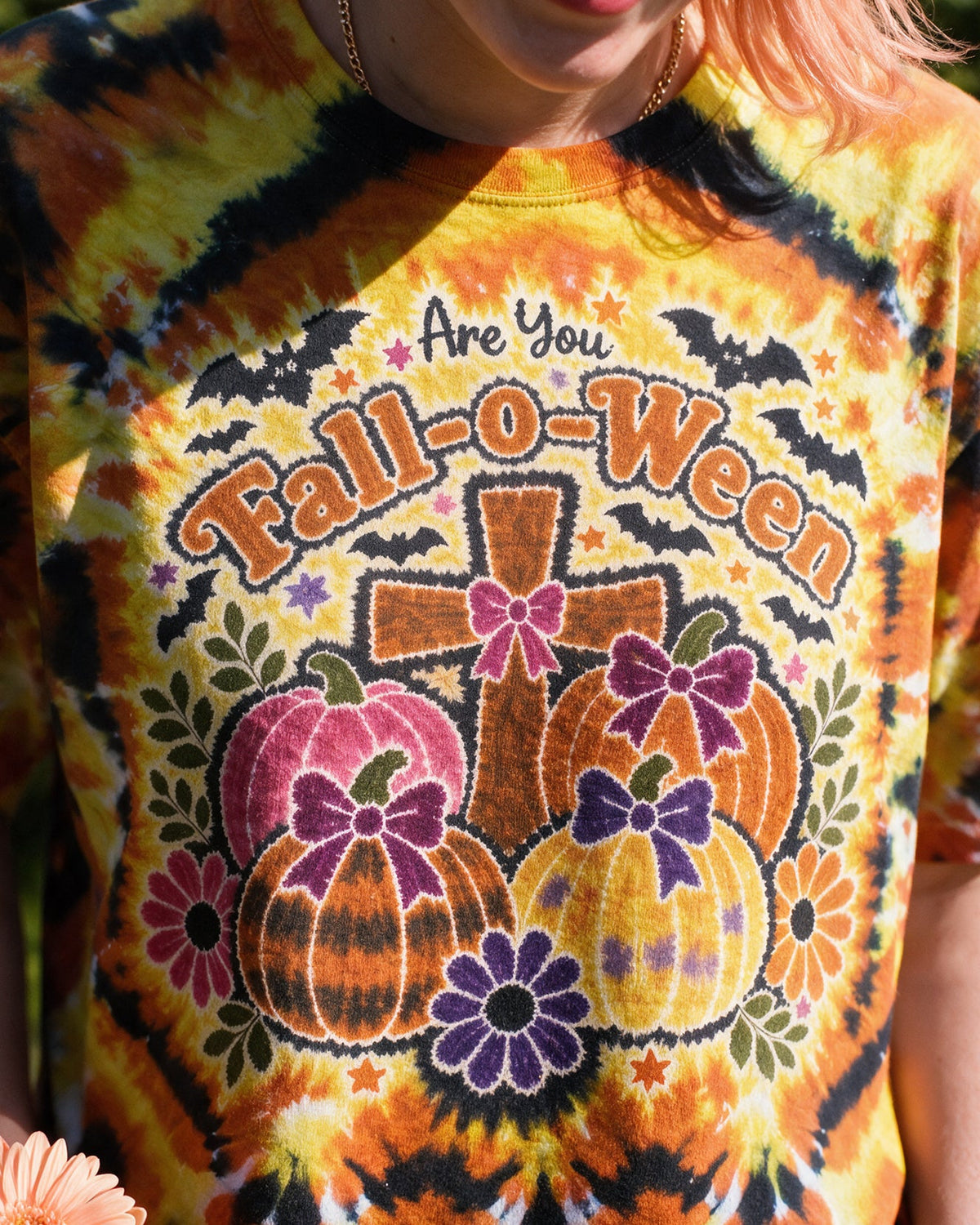 Fall For Jesus Cross Pumpkin Faith Shirt Women's All Over Print - RI2207262