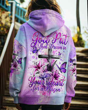 God Put The Dream In Your Heart For A Reason Women's All Over Print Shirt - Tytm2108244