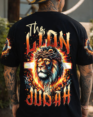 The Lion Of Judah Men's All Over Print Shirt - Tytm2401241
