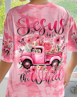 Jesus Take The Wheel Tie Dye Women's All Over Print Shirt - Tytm0405241