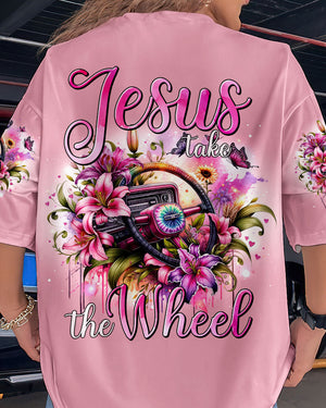 Jesus Take The Wheel Women's All Over Print Shirt - Tytm0905244