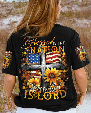 Blessed Is The Nation Whose God Is Lord Women's All Over Print Shirt - Tytm2606231