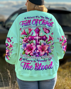 I Want To Be So Full Of Christ Women's All Over Print Shirt - Tytm0303253
