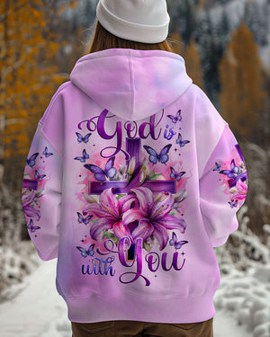 God Is With You Women's All Over Print Shirt - Tytm2611242
