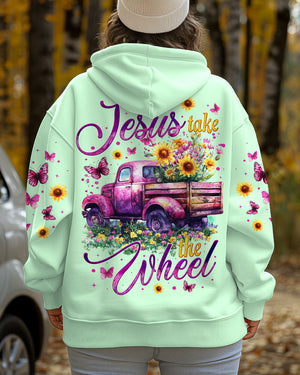 Jesus Take The Wheel Women's All Over Print Shirt - Tytm0502252