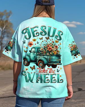 Jesus Take The Wheel Women's All Over Print Shirt - Tytm0304253