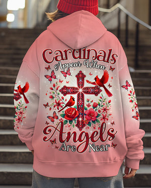 When Cardinals Appear Angels Are Near Women's All Over Print Shirt - Tytm2502252