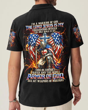 I'm A Warrior Of God Wings Men's All Over Print Shirt - Tlnt3003261