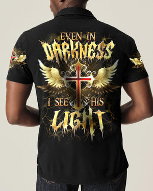 Even In Darkness I See His Light Men's All Over Print Shirt - Tytd0902263