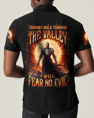 I Will Fear No Evil Warrior Men's All Over Print Shirt - Yhln1002261