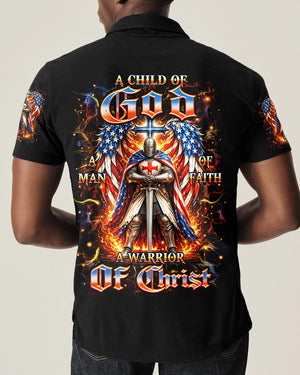 A Warrior Of Christ Wings Men's All Over Print Shirt - Tlhn1603261