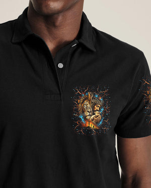 Jesus Dropped The Charges Lion Jesus Men's All Over Print Shirt - Tlnt1505263