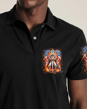 A Warrior Of Christ Wings Men's All Over Print Shirt - Tlhn1603261