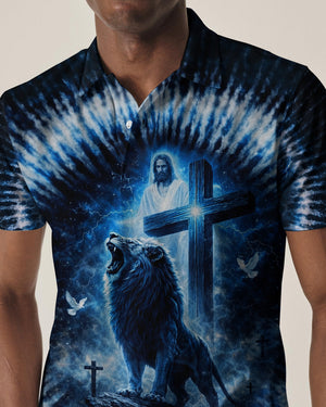 Jesus Dropped The Charges Lion Swirl Men's All Over Print Shirt - Tlno2702261
