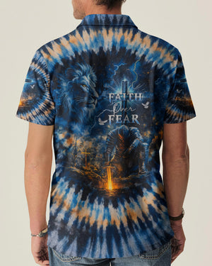 Faith Over Fear Swirl Men's All Over Print Shirt - Tltw0902263