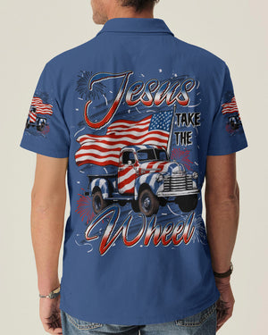 Jesus Take The Wheel Men's All Over Print Shirt - Tyln0206261