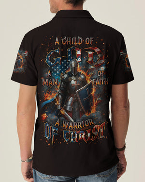 A Warrior Of Christ Men's All Over Print Shirt - Yhln0502261