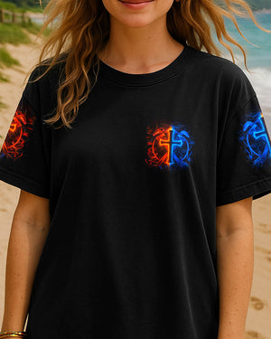 I ASKED GOD FOR STRENGTH AND COURAGE ALL OVER PRINT - YHLT0108254