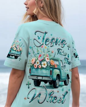 Jesus Take The Wheel Women's All Over Print Shirt - Yhhg1509253