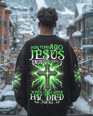 Jesus Ended The Debate Men's All Over Print Shirt - Tytm1610242