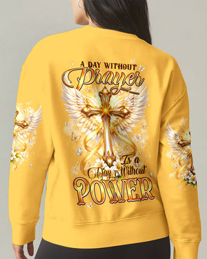 A Day Without Prayer Is A Day Without Power Women's All Over Print Shirt - Typq1906261