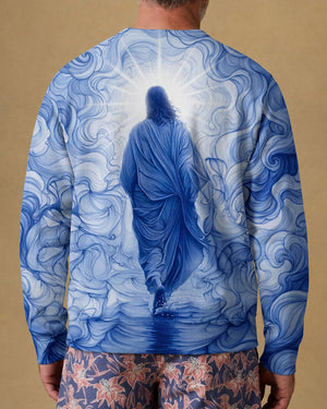 Jesus Walking On Water Men's All Over Print Shirt - Tyqy0307264