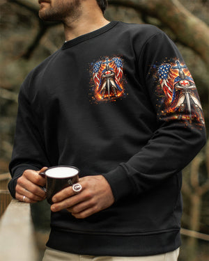 A Warrior Of Christ Wings Men's All Over Print Shirt - Tlhn1603261