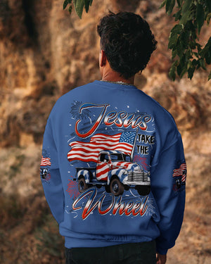 Jesus Take The Wheel Men's All Over Print Shirt - Tyln0206261