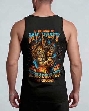 Jesus Dropped The Charges Lion Jesus Men's All Over Print Shirt - Tlnt1505263
