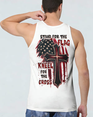 Stand For The Flag Kneel For The Cross Men's All Over Print Shirt - Tltw2005265