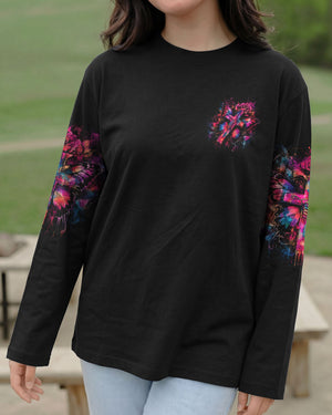 Faith Butterfly Rose Cross Women's All Over Print - Tlhg0805263