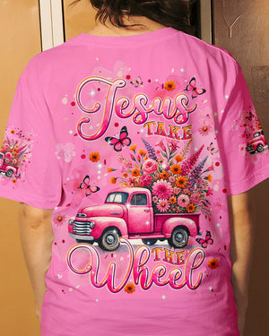 Jesus Take The Wheel Women's All Over Print Shirt - Tlpq2207241