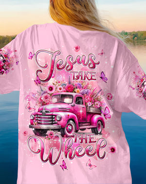 Jesus Take The Wheel Women's All Over Print Shirt - Tlpq2604244