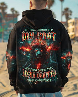 Jesus Dropped The Charges Lion Men's All Over Print Shirt - Tlpq3008242