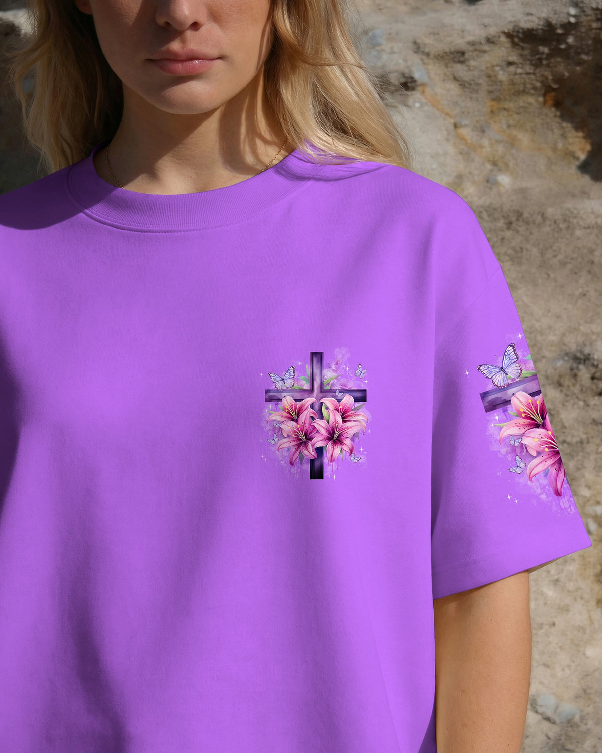 Lord Stood With Me Women's All Over Print Shirt - Typq0204262