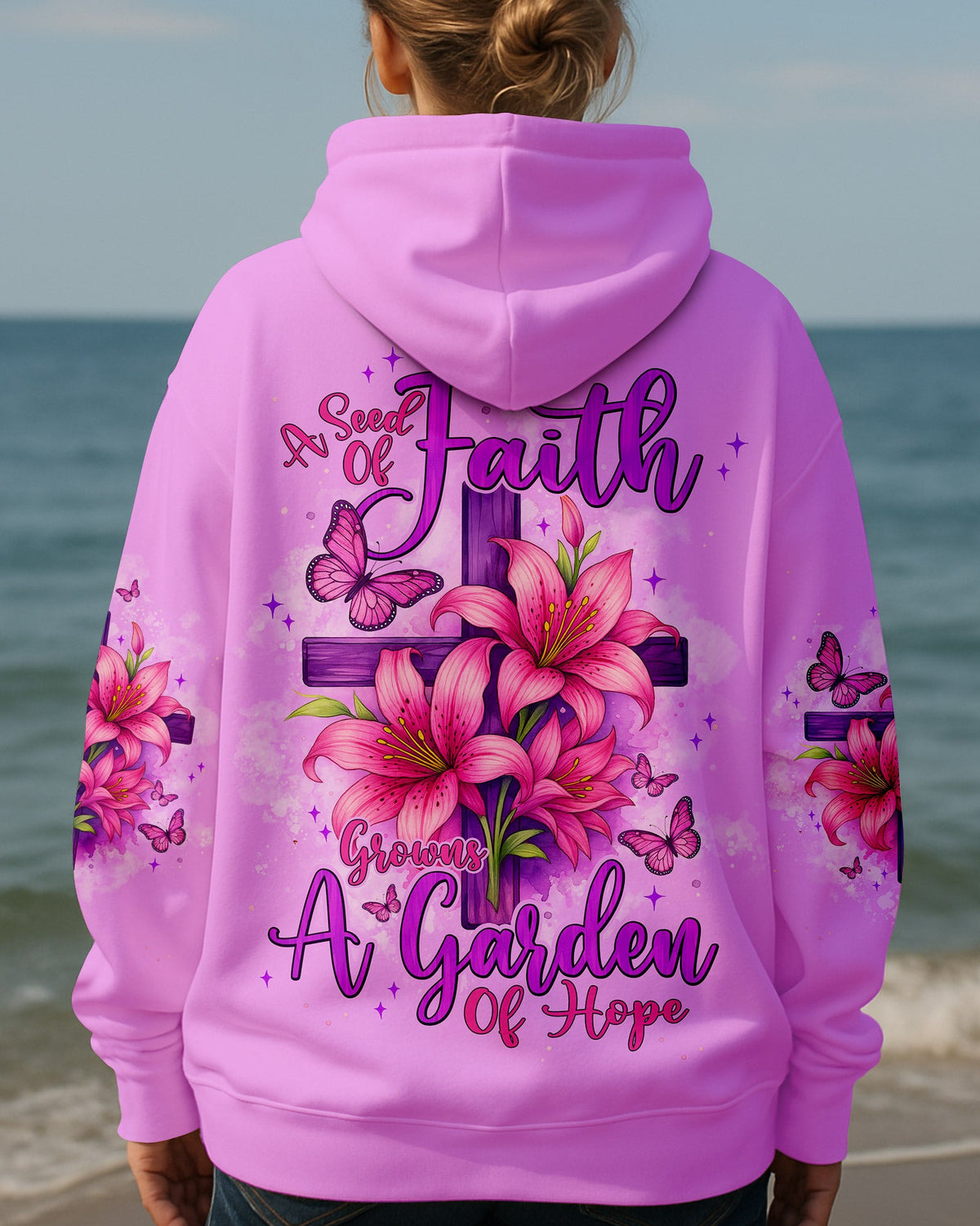 A Seed Of Faith Grows A Garden Of Hope Women's All Over Print Shirt - Typq0307251