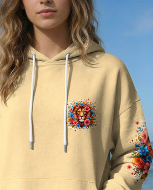 Blessed By God Lion Women's All Over Print Shirt - Typq0403261