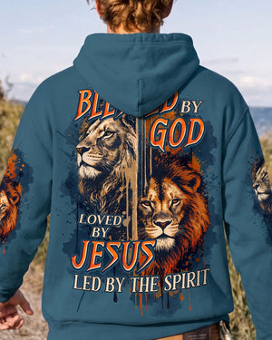 Blessed By God Lion Men's All Over Print - Typq0607264
