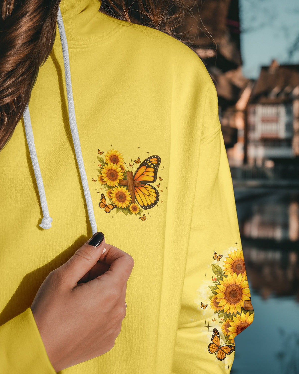 To Be A Christian Butterfly Sunflowers Women's All Over Print Shirt - Typq1109253