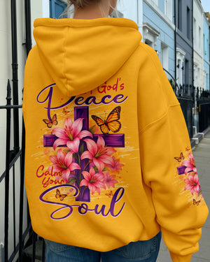 Let God's Peace Calm Your Soul Women's All Over Print Shirt - Typq2010251