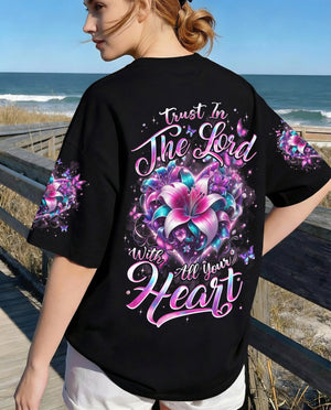 Trust In The Lord With All Your Heart Women's All Over Print Shirt - Typq2802261