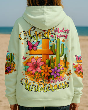 God Makes A Way In The Wilderness Women's All Over Print Shirt - Typq3007254