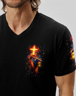 Jesus Dropped The Charges Lion Men's All Over Print Shirt - Yhln110262