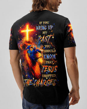Jesus Dropped The Charges Lion Men's All Over Print Shirt - Yhln110262