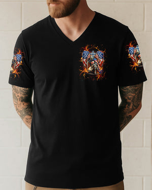 I'm A Warrior Of God Wings Men's All Over Print Shirt - Tlnt3003261