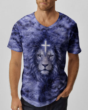 Radiant King Of Judah Lion Men's All Over Print Shirt - Yhhn2502262