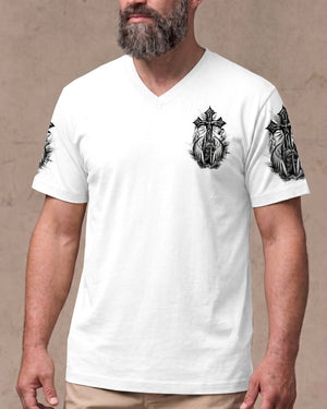 A Warrior Of Christ Men's All Over Print Shirt - Tltw0406262