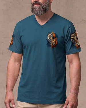 Blessed By God Lion Men's All Over Print - Typq0607264